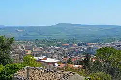 View of the town from the acropolis of ancient Akrai