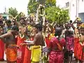 Devotees go around Iluppaiyur Village part of Chiththirai festival
