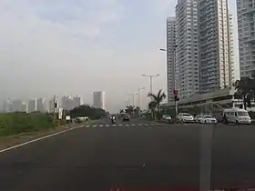 Palm Beach road, binds connectivity points from CSMT to Panvel