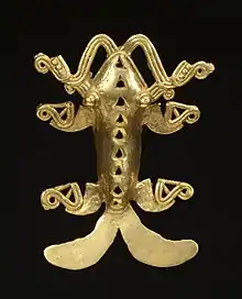 Image 1Amphibian Pendant, Walters Art Museum (from History of Panama)