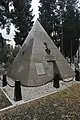 Pangalti Catholic cemetery Pyramidal ossuary