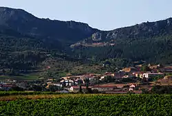 Skyline of Villalba de Rioja