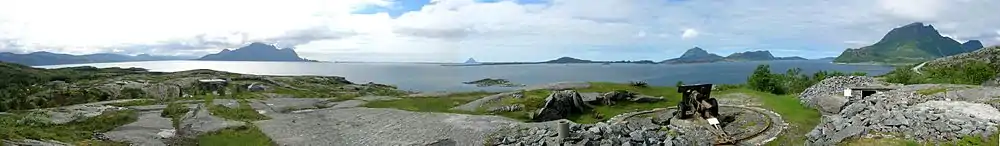 View from the coastal fortress.