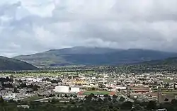The town and municipal seat of Tlaxco
