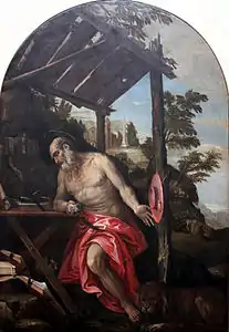 Saint Jerome in the Desert, c. 1584
