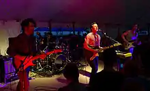 Paper Lions performing at the 2011 Hillside Festival