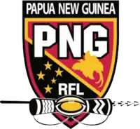 Badge of Papua New Guinea team