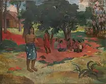 Parau Parau (Whispered Words), Paul Gauguin, 1892