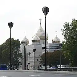 Cathédrale orthodoxe russe de la Sainte-Trinité by Jean-Michel Wilmotte (2013–16)