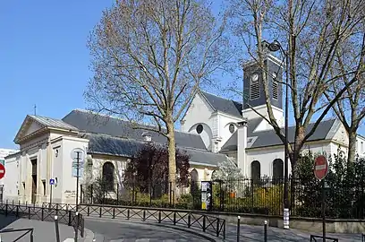 Exterior of the church