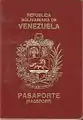 Venezuelan passport prior to that of the Andean community.
