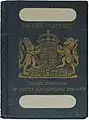 1920s United Kingdom of Great Britain and Ireland passport