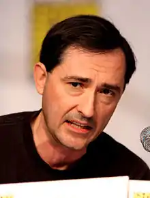 Verrone at the 2010 Comic Con in San Diego.