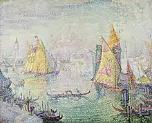 The Lagoon of Saint Mark, Venice, 1905 oil on canvas, 129.5 x 162.6 cm, Chrysler Museum of Art