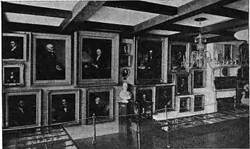 Peabody Museum Marine Room, circa 1920