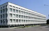 Housing the university, built in the early 1970s, in Ulyanovsk (Ulyanovsk State Pedagogical University)