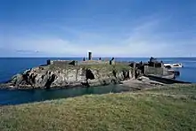 Photograph of stone castle