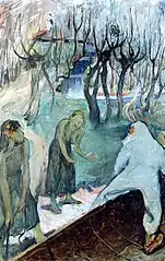 Väinämöinen in Tuonela, Pekka Halonen, 1895–1910