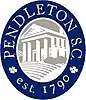 Official seal of Pendleton, South Carolina