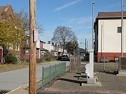 The Pennsalt Historic District, founded c. 1850, in Natrona