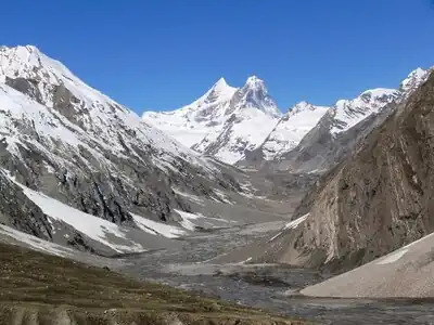Pensi La Peak - Source of Stod River