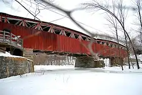 Powerscourt Covered Bridge over the Chateauguay River