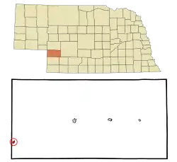 Location of Venango, Nebraska