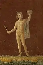Perseus with head of Medusa in villa San Marco