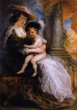 Helena Fourment with her Son Francis, c. 1634-1635, Alte Pinakothek