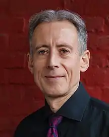 Photographic portrait of Peter Tatchell