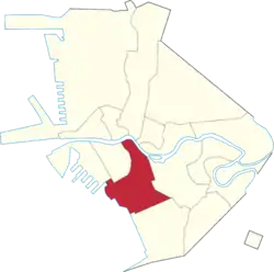 Location within City of Manila