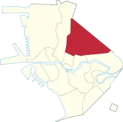 Location of Sampaloc