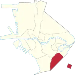 Location of San Andres