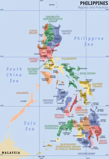 Map of the Philippines