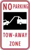 No parking, tow-away zone