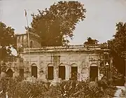 Photograph of a Sikh temple at Dacca (Dhaka) in Bengal, India (now Bangladesh), circa 1920–21