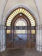 Copper front door by Eric O. W. Ehrström&nbsp;[fi]