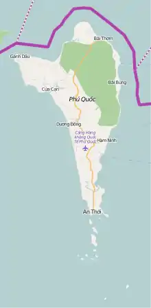 PQC /VVPQ is located in PhuQuoc
