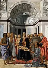 Holy Conversation by Piero della Francesca, c. 1472&nbsp;– c. 1474
