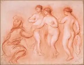 Pierre-Auguste Renoir, Judgment of Paris, c. 1908
