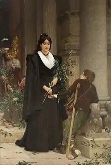 Mireille Giving Alms at Saint-Trophime, 1882