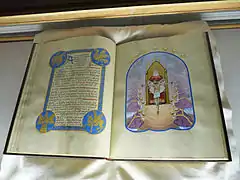 Apocalypse selon Saint Jean (Apocalypse According to Saint John) (1930), illuminated book, Charles-Friry Museum