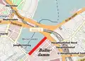 Location of Ballindamm in Hamburg