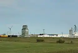 Pincher Station from Alberta Highway 6