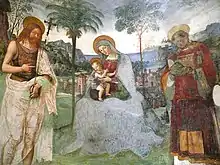 Cathedral of Spoleto, Perugia. Pinturicchio, late 15th c.