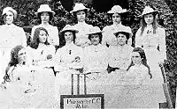 Image 4Pioneers Cricket Club, South Africa, 1902 (from History of women's cricket)