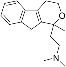 Chemical structure of pirandamine.