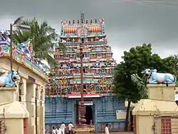 Piravimarundeesar temple at Thiruthuraipoondi