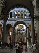 Interior view of central part