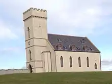 modernised Pitfour Chapel, Aberdeenshire, listed building